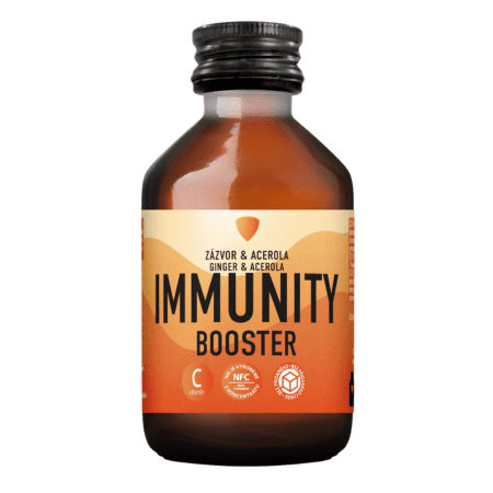 Leros Healthy Booster Immunity koncentrát na posilnenie imunity príchuť ginger & acerola 100 ml