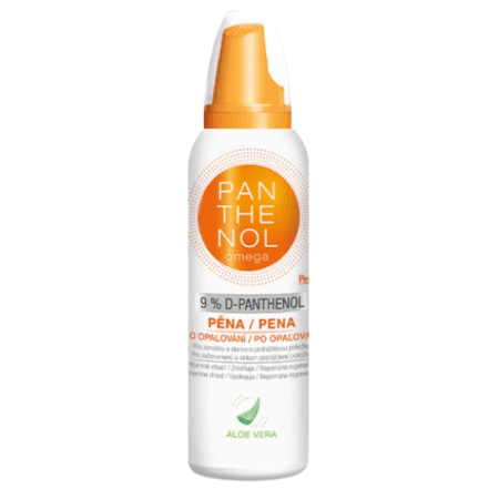PANTHENOL OMEGA Chladivá pena s Aloe Vera 9% 200 ml