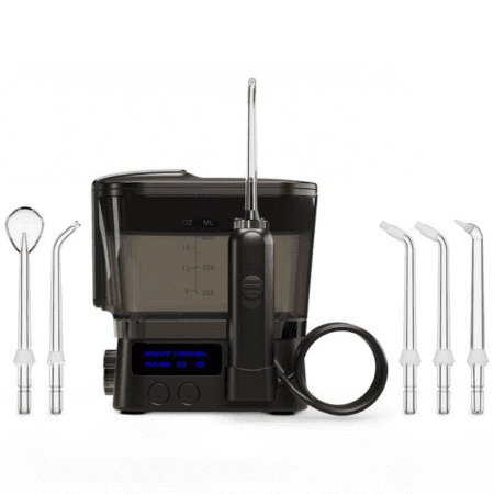 TRUELIFE Aquafloss station F300 ústna sprcha s nádržkou čierna 600 ml 1 x 1 ks