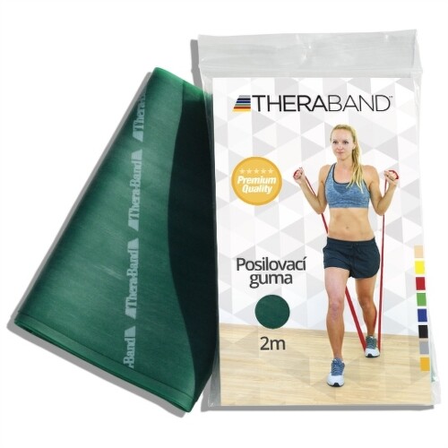 Thera-Band Posilovacia guma 2 m odporová guma odpor 2,1 kg (Heavy) 1 ks kúpite na Benulekaren.sk
