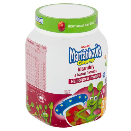 WALMARK Marťankovia Gummy 20 mg Čierna baza 50 kusov kúpite na Benulekaren.sk