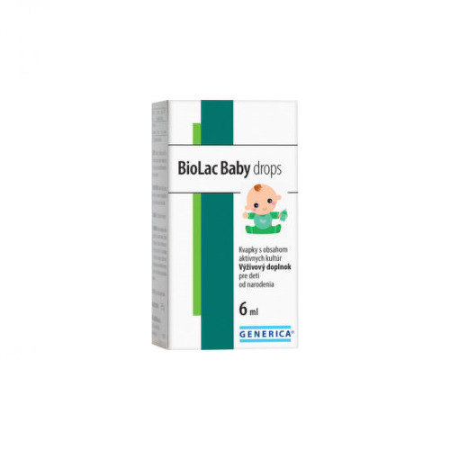GENERICA Biolac baby drops 6 ml kúpite na Benulekaren.sk