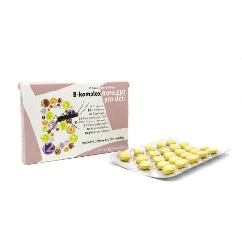 ROSEN PHARMA B-komplex repelent pre deti 25 dražé kúpite na Benulekaren.sk