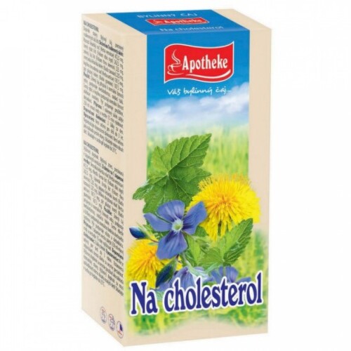 Apotheke Na cholesterol bylinný čaj na kontrolu hmotnosti a metabolizmu tuku 20x1,5 g kúpite na Benulekaren.sk