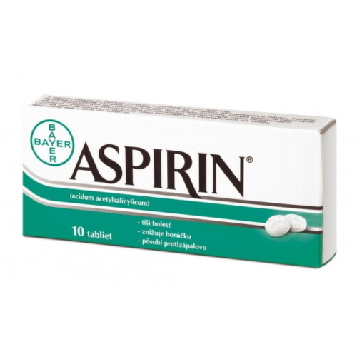 ASPIRIN 500 mg 10 tabliet