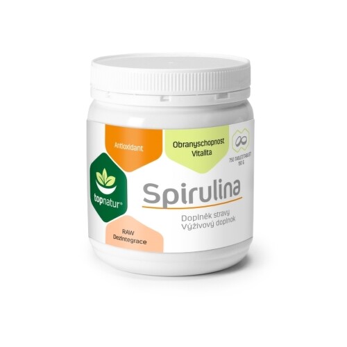 TOPNATUR Spirulina 750 tabliet