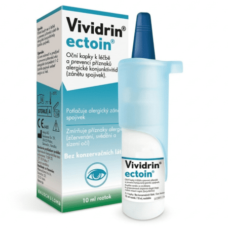 VIVIDRIN Ectoin očné kvapky 1 x 10 ml