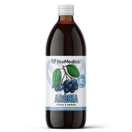 EKOMEDICA SK Arónia 100% šťava 500 ml