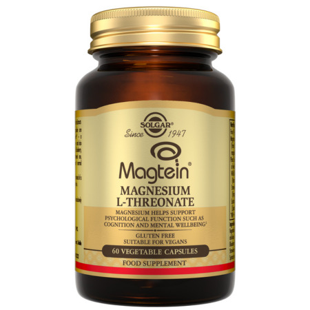 SOLGAR Magtein magnesium L-threonate 60 kapsúl
