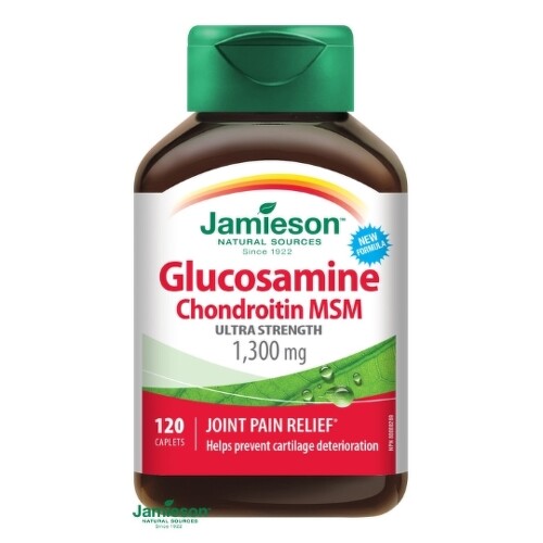 E-shop JAMIESON Glukozamín chondroitín MSM 1300 mg 120 tabliet