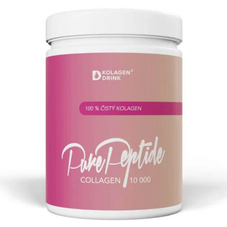 KOLAGENDRINK Collagen 10000 mg pure peptide práškový hydrolyzovaný hovädzí kolagén 300 g