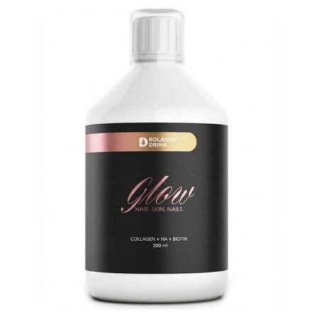 KolagenDrink HAIR SKIN NAILS GLOW tekutý (kolagén rybí + HA + biotin) tropické ovocie 500 ml