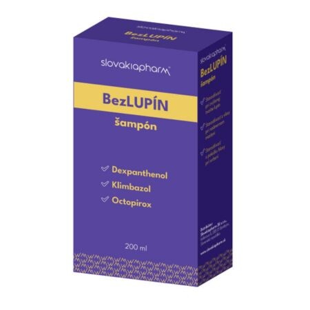 Slovakiapharm BezLUPÍN šampón 200 ml