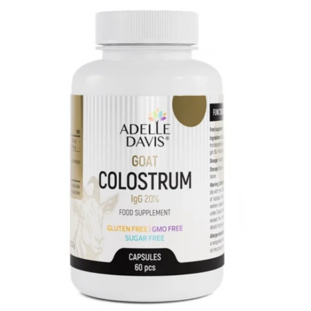 ADELLE DAVIS Goat colostrum 60 kapsúl