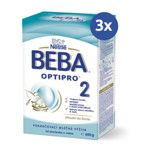E-shop BEBA Optipro 2 600 g - balenie 3 ks