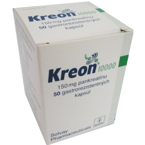 E-shop KREON 10 000 50 gastrorezistentných tabliet