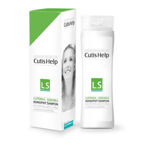 E-shop CUTISHELP Lupienka-seborea konopný šampón 200 ml