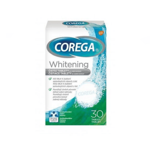 E-shop COREGA Whitening čistiace tablety 30 ks