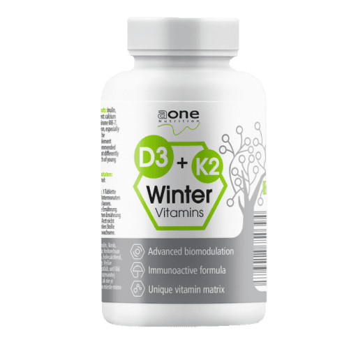AONE Healthcare vitamine D3 + K2 60 tabletten