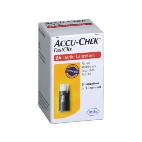 E-shop ACCU-CHEK FastClix zásobník lancetový 24 kusov