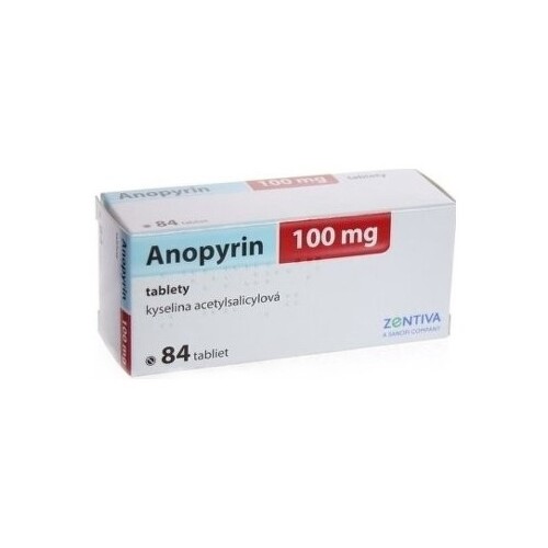 E-shop ANOPYRIN 100 mg 84 tabliet