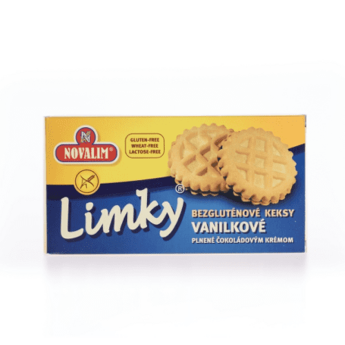 E-shop LIMKY Diétne keksy vanilkové plnené 150 g