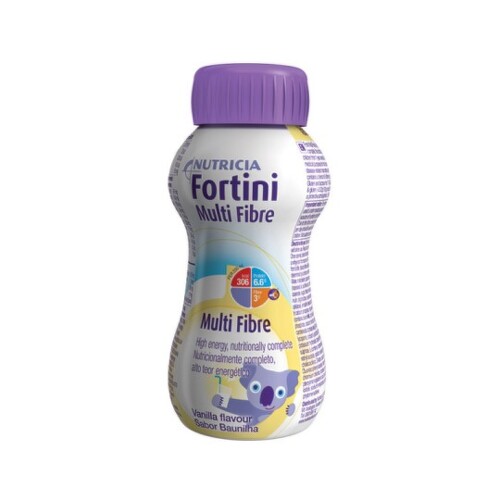 FORTINI Multi fibre pre deti, príchuť vanilka 200 ml