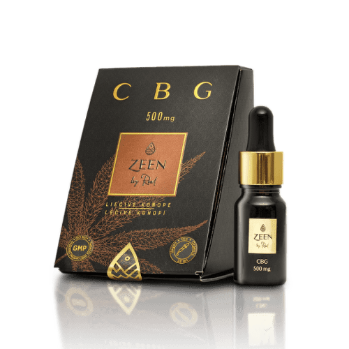 E-shop CBG + Coenzym Q10 oil 500 mg 10 ml