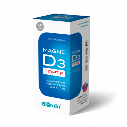 E-shop BIOMIN Magne D3 forte 60 kapsúl