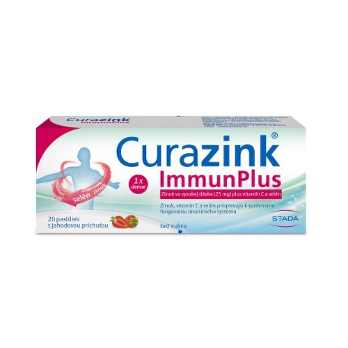 E-shop CURAZINK ImmunPlus 20 pastiliek