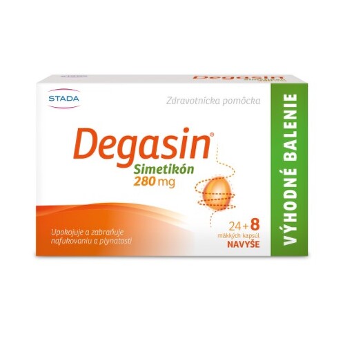 E-shop DEGASIN 280 mg 24 + 8 kapsúl ZADARMO