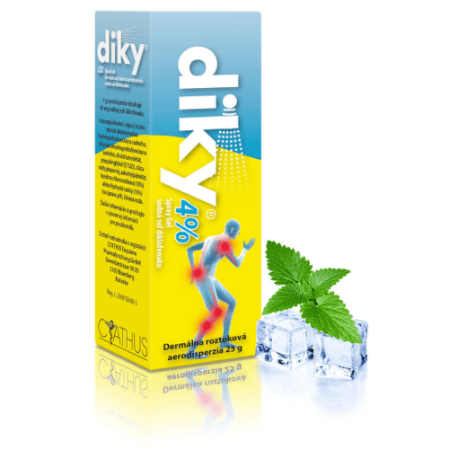 E-shop DIKY 4 % Spray gel 25 g
