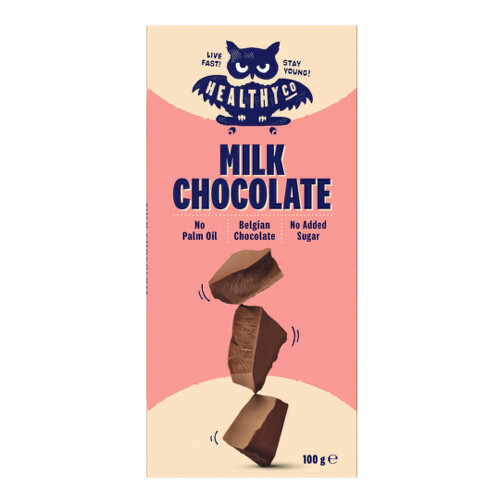 E-shop HEALTHYCO Proteinella mliečna čokoláda 100 g