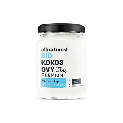 E-shop ALLNATURE Bio kokosový olej premium 500 ml