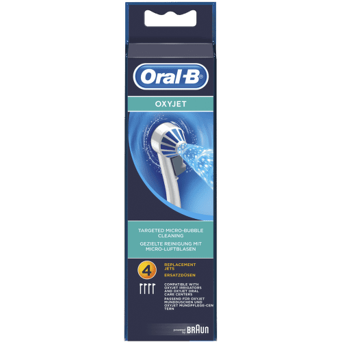 ORAL-B Oxyjet čistiace náhradné hlavice 4 ks