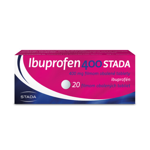 E-shop STADA Ibuprofen 400 mg 20 tabliet