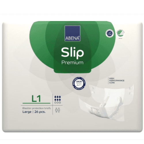 E-shop ABENA Slip premium L1 plienkové nohavičky boky 100-150 cm savosť 2500 ml 26 ks