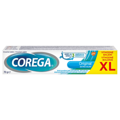 E-shop COREGA Bez príchuti extra silný XL fixačný krém 70 g
