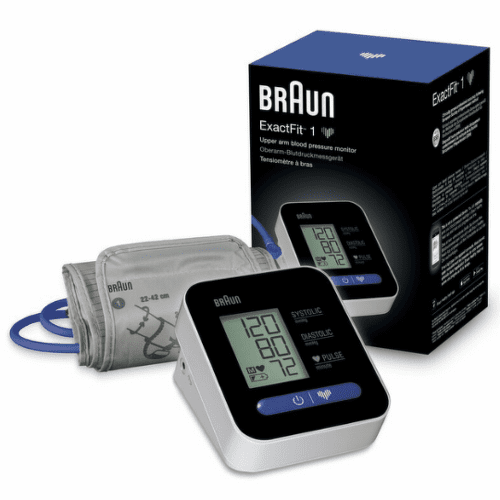E-shop BRAUN 5000 Exactfit 1 BUA ramenný tlakomer 1 kus