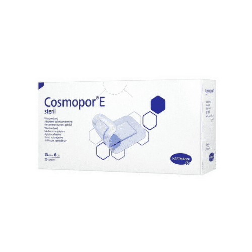 E-shop COSMOPOR E steril náplasť sterilná s mikrosieťkou 15 x 6 cm 25 ks