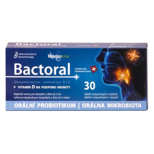 E-shop BACTORAL+ Vitamín D 30 tabliet