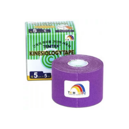 E-shop TEMTEX Kinesology tape tejpovacia páska 5 cm x 5 m fialová 1 ks