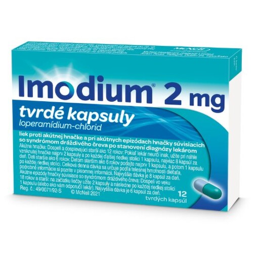E-shop IMODIUM 2 mg 12 kapsúl