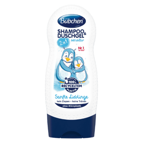 E-shop BÜBCHEN Kids šampón + sprchový gél 2v1 jemný miláčik 230 ml