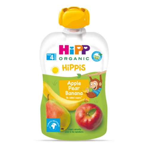 E-shop HIPP Hippis 100% ovocie jablko hruška banán 100 g