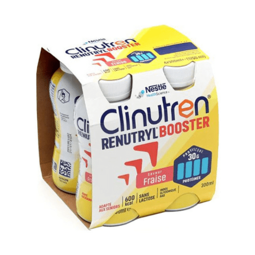 E-shop CLINUTREN Renutryl booster jahoda 4 x 300 ml