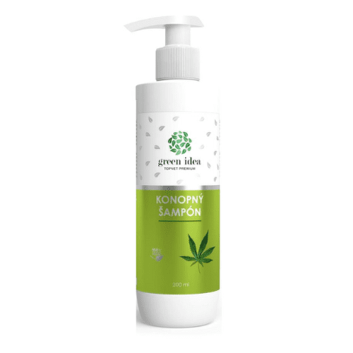E-shop TOPVET Green idea konopný šampón 200 ml