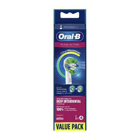 ORAL-B Floss action EB 25 value pack náhradné hlavice 4 ks