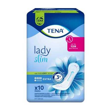 TENA Lady slim extra inkontinenčné vložky 10 ks