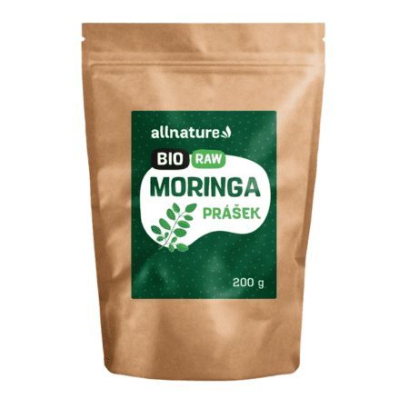 E-shop ALLNATURE Moringa prášok vegan 200 g